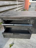 Tv meubel stretto black, Tuin en Terras, Ophalen, Gebruikt, Hout, Overige typen