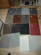 Stalen soepel echt leer 40 x 30 cm, Verzenden, Leer of Kunstleer, Nieuw, 30 tot 120 cm