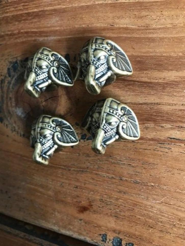 Indiase olifant hoek pootjes India voor sieradenkist kist, Huis en Inrichting, Woonaccessoires | Overige, Nieuw, Ophalen of Verzenden