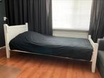 Grenenhout kinderbed wit 90x200, Ophalen, 85 tot 100 cm, Gebruikt, Lattenbodem