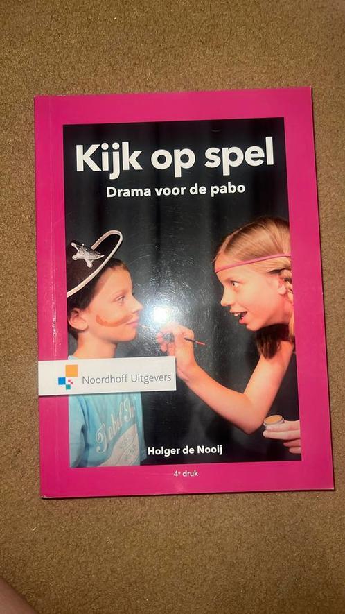 Holger de Nooij - Kijk op spel, Boeken, Schoolboeken, Zo goed als nieuw, Nederlands, Overige niveaus, Ophalen of Verzenden