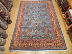 Vintage handgeknoopt perzisch tapijt kirman 333x224, 200 cm of meer, 200 cm of meer, Gebruikt, Rechthoekig