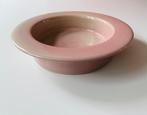 Puntgave roze schaal Ecri Pottenbakkers, Katwijk / aardewerk, Ophalen of Verzenden