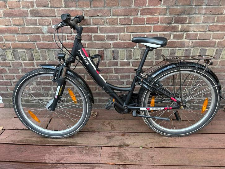 Pegasus Kinder Mountainbike 24 inch, Fietsen en Brommers, Fietsen | Meisjes, Gebruikt, 24 inch, Handrem, Ophalen