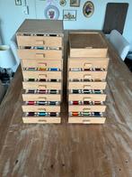 Houten ladekastjes met 445 verschillende kleuren dmc 🧵🪡, Hobby en Vrije tijd, Borduren en Borduurmachines, Ophalen of Verzenden