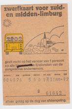 zwerfkaart limburg, Ophalen of Verzenden, Zo goed als nieuw, Bus of Metro, Overige typen