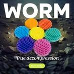 Morpf morphing worm fidget rage hype sleutelhangers en groot, Nieuw, Ophalen of Verzenden