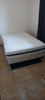 Boxspring twijfelaar 120x190, Ophalen, 190 cm of minder, Zo goed als nieuw, Twijfelaar