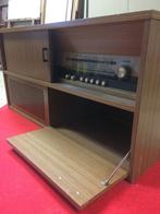 Jaren 50 meubel met radio en platenspeler, Antiek en Kunst, Ophalen