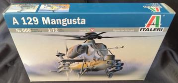 Italeri 1/72 A 129 Mangusta - Factory Sealed beschikbaar voor biedingen