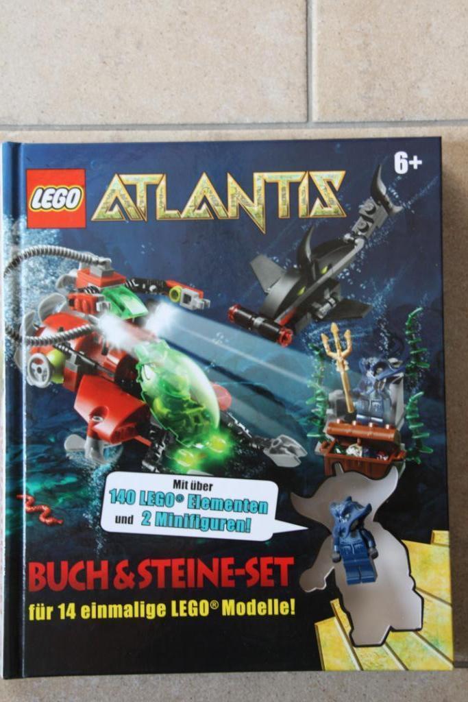 Lego Atlantis bouwmeester boek. Nieuwstaat., Kinderen en Baby's, Speelgoed | Duplo en Lego, Zo goed als nieuw, Lego, Complete set