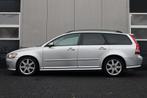 Volvo V50 2.5 T5 221 pk Summum R-Design / NL-auto/ Distri.vv, Auto's, Te koop, V50, Zilver of Grijs, Benzine