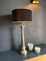 Prachtige tafel/ dressoir lamp hoogte 90cm., Gebruikt, Metaal, Ophalen