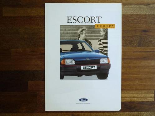Ford Escort Europa (1989), Boeken, Auto's | Folders en Tijdschriften, Zo goed als nieuw, Ford, Ophalen of Verzenden