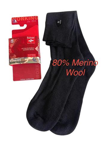 Rohner Working Light Merino Wol Sokken – Maat 42–44 beschikbaar voor biedingen