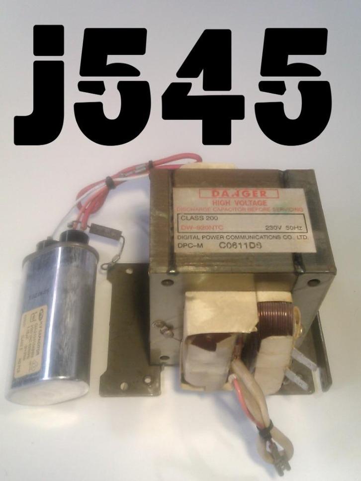 2kV hoogspanning transformator DPC-M met 1,15uF condensator, Hobby en Vrije tijd, Elektronica-componenten, Gebruikt, Ophalen of Verzenden