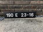 Kentekenplaat Mercedes-Benz 190 E 2.3-16, Nieuw, Ophalen of Verzenden, Onbekend, Onbekend@onbekend.com