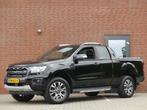 Ford Ranger 2.0 EcoBlue Wildtrak 3500KG Trekgewicht Leer/Cam, Adaptive Cruise Control, 4 cilinders, Zwart, Bedrijf