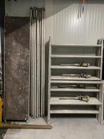 Euroscaffold rolsteiger 135x250x8,20 werkhoogte, Ophalen, Gebruikt, Euroscaffold, Euroscaffold