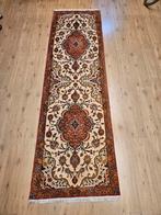 Vintage handgeknoopt perzisch. tapijt loper tabriz 300x87