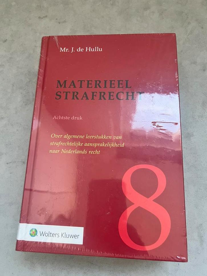 J. de Hullu - Materieel strafrecht, Boeken, Wetenschap, Nieuw, Ophalen of Verzenden