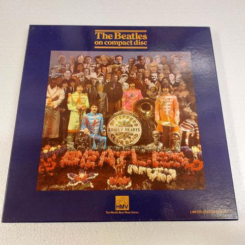 The Beatles Sgt.Pepper DELUXE CD BOX HMV LP formaat box, Cd's en Dvd's, Cd's | Pop, Gebruikt, 1980 tot 2000, Boxset, Verzenden