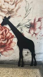 Triplex zwarte giraf, Ophalen, Zo goed als nieuw, Wanddecoratie