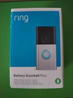 Ring Battery Doorbell Plus - Nieuwstaat, Ophalen of Verzenden, Bewegingsdetectiesensor, Zo goed als nieuw, Draadloos