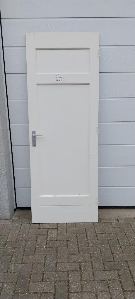 XYZ Binnendeur (34) Panelen, 78x211,5 cm, Doe-het-zelf en Verbouw, Deuren en Horren, Gebruikt, Binnendeur, 200 tot 215 cm, Minder dan 80 cm