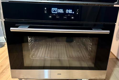 ATAG CX14411A Combi oven met magnetron in goede staat!!!!!!, Witgoed en Apparatuur, Magnetrons, Zo goed als nieuw, Inbouw, Combimagnetron