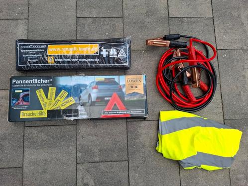 Auto Accessoires: Startkabels, Gevarendriehoek, Veiligheidsh, Auto diversen, Auto-accessoires, Zo goed als nieuw, Ophalen of Verzenden
