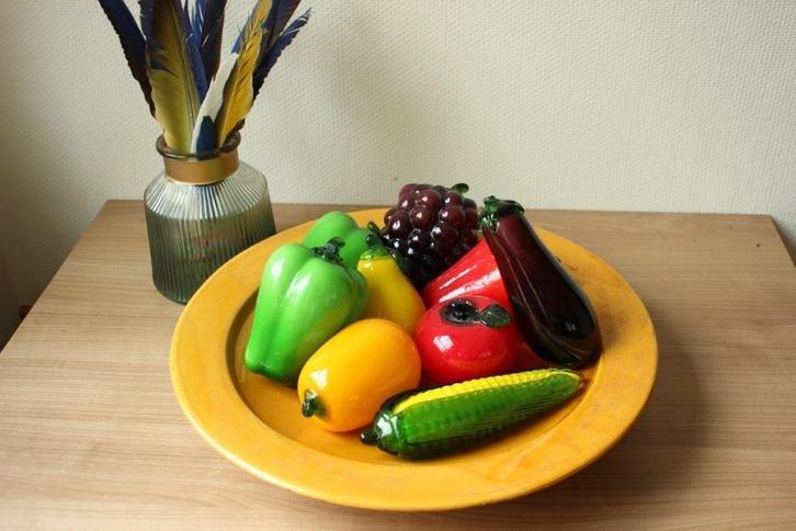 Murano glazen fruit / groenten, Antiek en Kunst, Antiek | Glas en Kristal, Ophalen