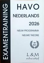 Havo Nederlands 2026 - EXAMEN TRAINING, Ophalen, L&M educatief, Nederlands, HAVO