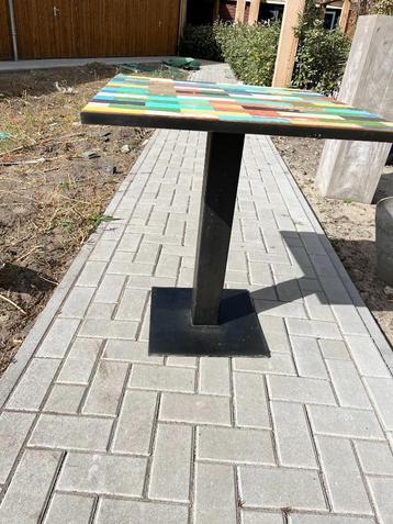 Unieke tafel van gerecycled hout - Haryono -- label aanwezig beschikbaar voor biedingen