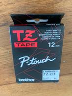 Brother P-touch TZ - 231 tape cassette 12mm zwart op wit, Computers en Software, Labelprinters, Ophalen of Verzenden, Nieuw, Tape-label