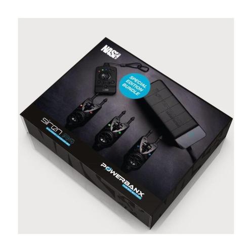 Nash Siren R4 PowerBanx 80k Hub Bundle (GRATIS 80K POWERBANK, Watersport en Boten, Hengelsport | Karpervissen, Nieuw, Ophalen of Verzenden