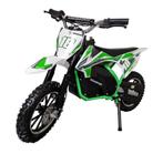 ELEKTRISCHE KINDER CROSSMOTOR 36 VOLT 500 WATT GROEN, Ophalen, Nieuw