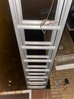 Uitschuifbare ladder tot 10 meter, Doe-het-zelf en Verbouw, Ladders en Trappen, Ophalen, Gebruikt, Ladder, Opvouwbaar of Inschuifbaar