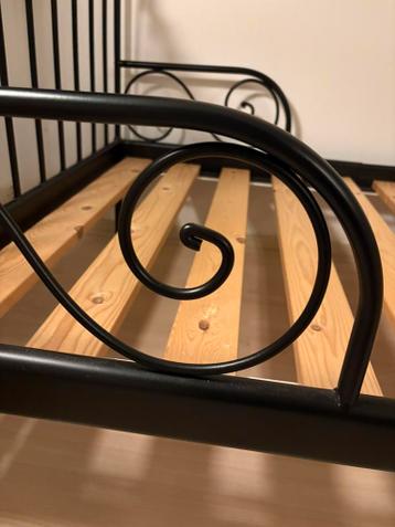 Ikea Minnen meegroeibed 80x200 Zwart - afbeelding 8