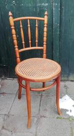 Vintage antiek bistro stoelen 5 stuks, Ophalen