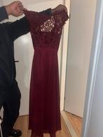 Mooie bordeaux rode jurk, Kleding | Dames, Gelegenheidskleding, Ophalen, Zo goed als nieuw