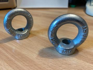 Stalen Hijsogen beschikbaar voor biedingen