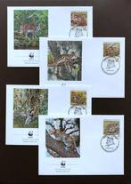 WWF WNF El Salvador 1988 FDC Katachtige, Postzegels en Munten, Postzegels | Eerstedagenveloppen, Ophalen of Verzenden, Onbeschreven