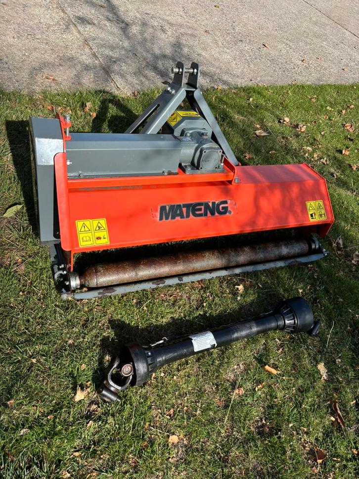 115 cm klepelmaaier - inclusief aftakas - goed onderhouden, Tuin en Terras, Grasmaaiers, Zo goed als nieuw, 50 cm of meer, Ophalen of Verzenden
