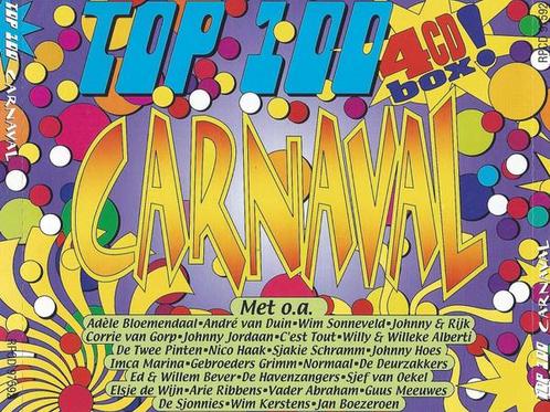 Top 100 Carnaval Aller Tijden (4CD), Cd's en Dvd's, Cd's | Nederlandstalig, Zo goed als nieuw, Levenslied of Smartlap, Ophalen of Verzenden