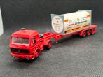 Herpa Mercedes Containerchassis Hoyer 1:87, Hobby en Vrije tijd, Modelauto's | 1:87, Verzenden, Zo goed als nieuw, Bus of Vrachtwagen
