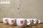 6 x Illy - Espresso kopjes - Exclusief schoteltjes, Ophalen of Verzenden, Gebruikt, Overige stijlen, Kop(pen) en/of Schotel(s)