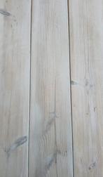 Grenen vloer / Whitewash / 24 m2, Doe-het-zelf en Verbouw, Vloerdelen en Plavuizen, Ophalen, Gebruikt, Vloerdelen of -planken