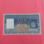 10 gulden biljet Grijsaard uit 1938 in ZFR
Serie OC 084671, Ophalen of Verzenden, 10 gulden, Los biljet