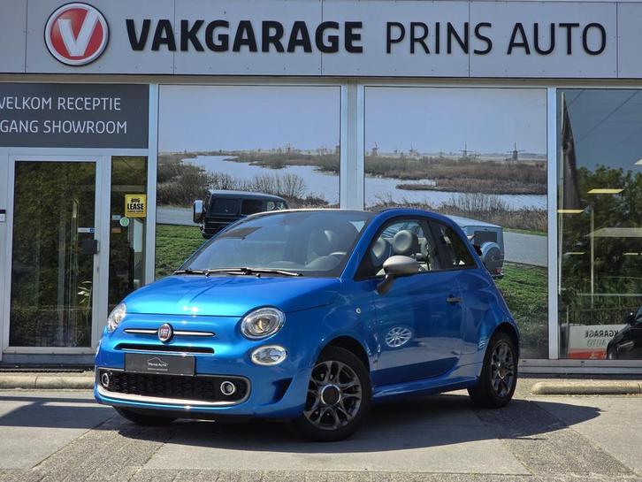 Fiat 500 1.2 Sport Cabrio |CRUISE|SENSOREN|CLIMA| 3495, Auto's, Fiat, Bedrijf, Te koop, ABS, Airbags, Airconditioning, Alarm, Bluetooth